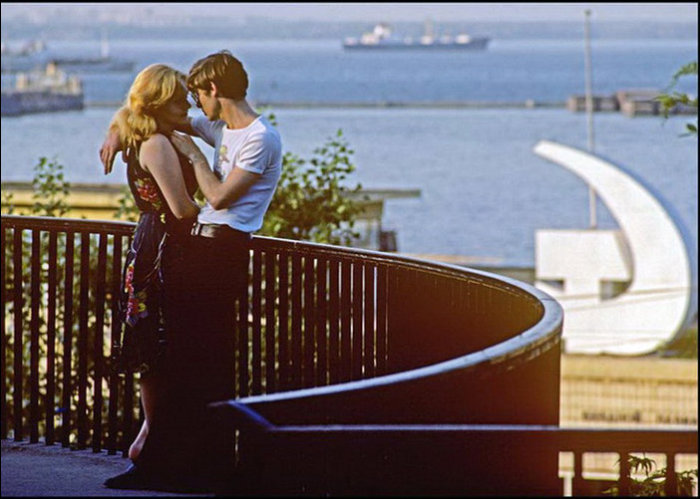 Красивый снимок влюбленной пары. Красивый снимок влюбленной пары.