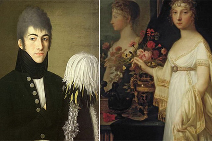 Кавалергард Алексей Охотников и Елизавета Алексеевна Кавалергард Алексей Охотников и Елизавета Алексеевна