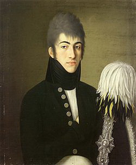 Портрет Алексея Охотникова. Неизвестный художник Портрет Алексея Охотникова. Неизвестный художник