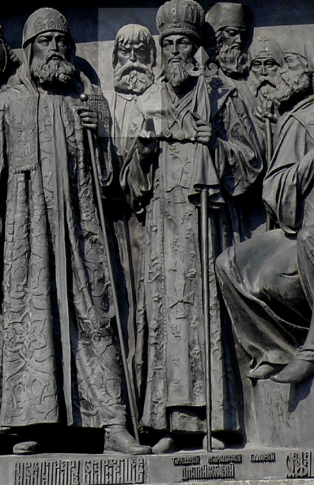 Ф. М. Ртищев на Памятнике «1000-летие России» в Великом Новгороде. | Фото: static1.repo.aif.ru. Ф. М. Ртищев на Памятнике «1000-летие России» в Великом Новгороде. | Фото: static1.repo.aif.ru.