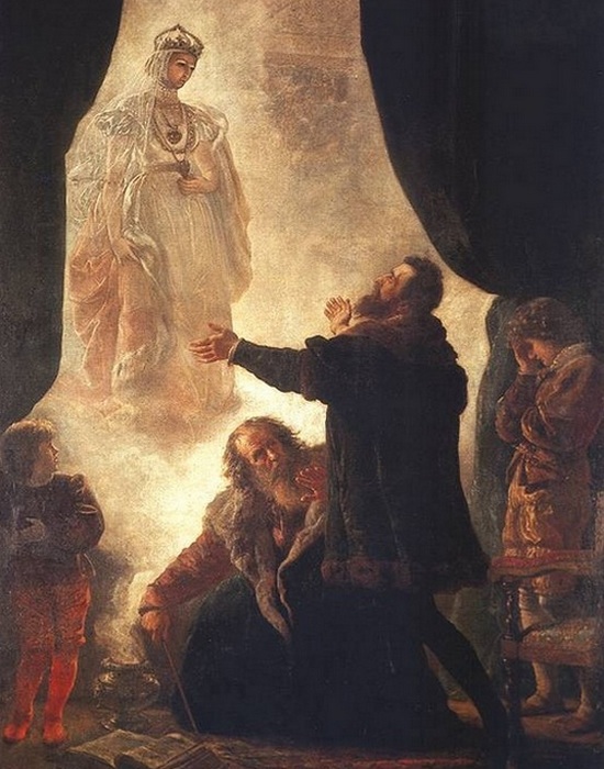 Фрагмент картины «Призрак Барбары Радзивилл», худ. Ян Матейко./фото: aminpro.ru Фрагмент картины «Призрак Барбары Радзивилл», худ. Ян Матейко./фото: aminpro.ru