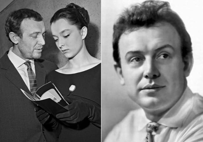 Иннокентий Смоктуновский и Анастасия Вертинская | Фото: kino-teatr.ru и peoples.ru Иннокентий Смоктуновский и Анастасия Вертинская | Фото: kino-teatr.ru и peoples.ru