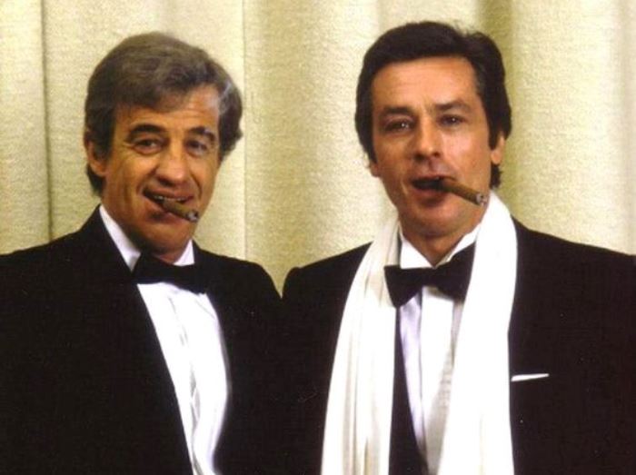 Жан-Поль Бельмондо и Ален Делон | Фото: kinoistoria.ru Жан-Поль Бельмондо и Ален Делон | Фото: kinoistoria.ru