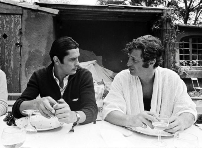 Жан-Поль Бельмондо и Ален Делон | Фото: kinoistoria.ru Жан-Поль Бельмондо и Ален Делон | Фото: kinoistoria.ru