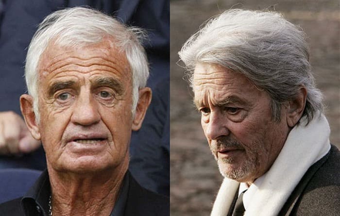 Жан-Поль Бельмондо и Ален Делон | Фото: gorod.tomsk.ru Жан-Поль Бельмондо и Ален Делон | Фото: gorod.tomsk.ru