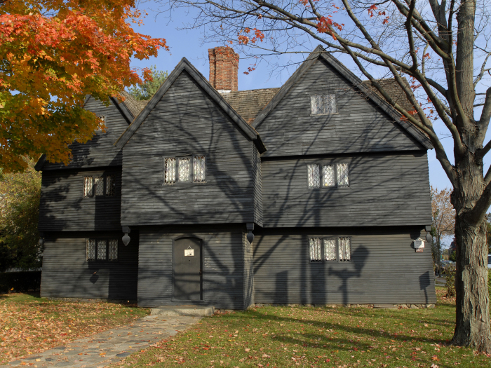 Дом Джонатана Корвина, одного из судей над «ведьмами из Салема». | Фото: mapio.net.