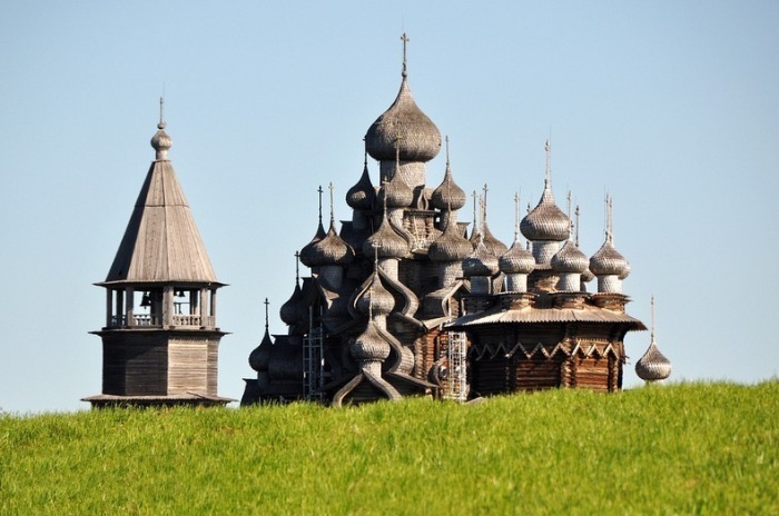 Кижский погост а Карелии. Кижский погост а Карелии.