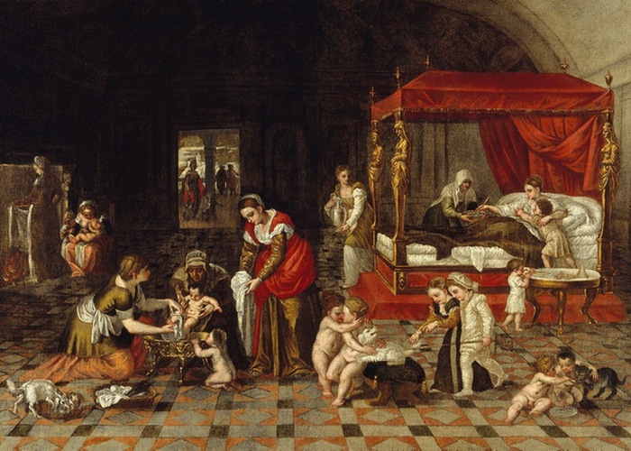 «Рождество Иоанна Крестителя». Ламберто Сустрис. «Рождество Иоанна Крестителя». Ламберто Сустрис.