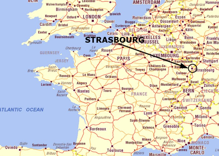 Страсбург, Франция. Страсбург, Франция.