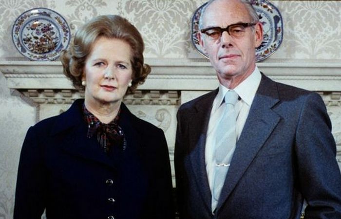 Маргарет и Дэнис Тэтчер./ Фото: symphonya.info