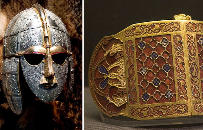 Археологические находки Саттон-Ху датируются VI - VII веком. Археологические находки Саттон-Ху датируются VI - VII веком.