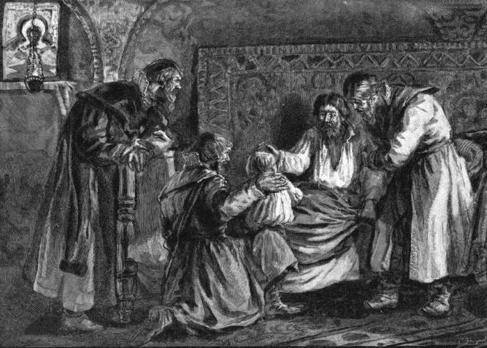 «Василий III благословляет сына»./ Фото: pinterest.com «Василий III благословляет сына»./ Фото: pinterest.com