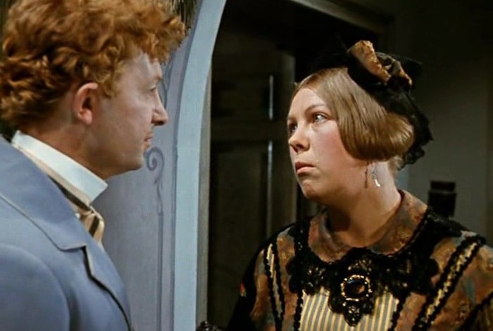 Тамара Носова в роли Ничкиной в к/ф «Женитьба Бальзаминова» (1964). | Фото: img0.liveinternet.ru.