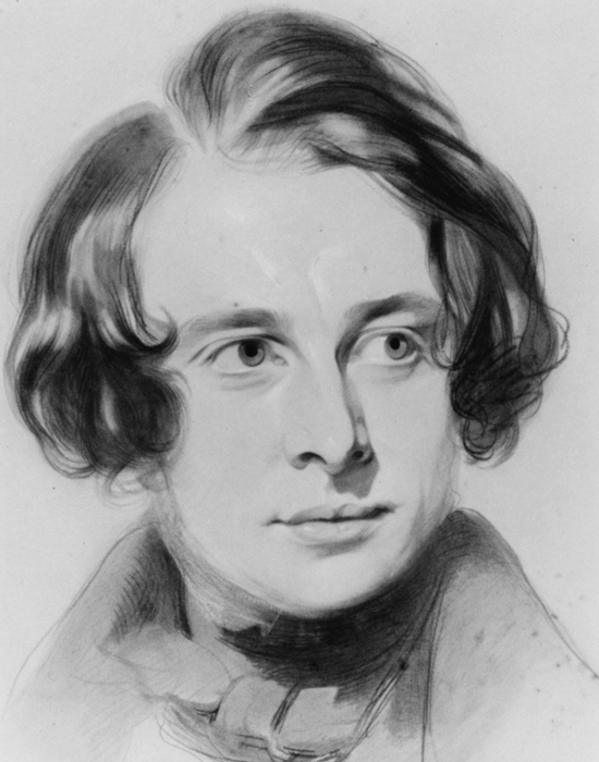 Чарльз Диккенс, рисунок карандашом./ Фото: amilpics.ru