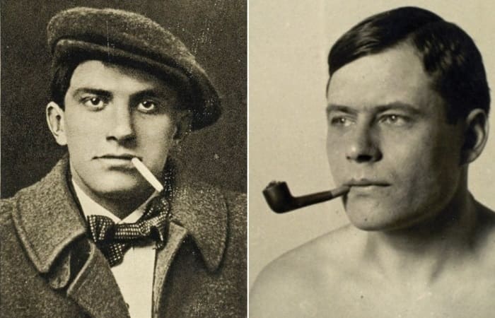 Владимир Маяковский и Майк Йогансен | Фото: proartinfo.ru и uahistory.com Владимир Маяковский и Майк Йогансен | Фото: proartinfo.ru и uahistory.com
