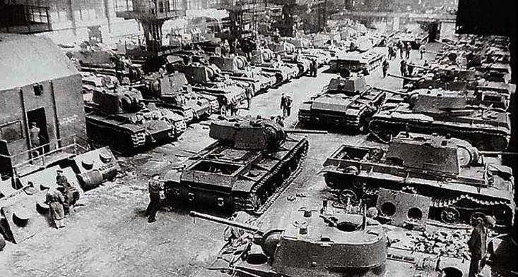 Стройка под красным знаменем