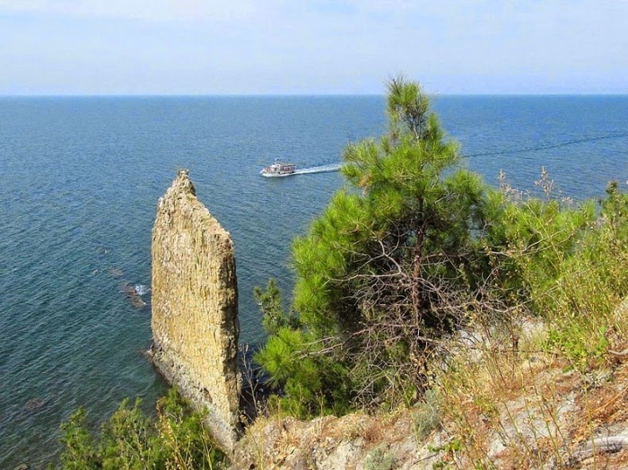 Вид на Парус сверху. Вид на Парус сверху.