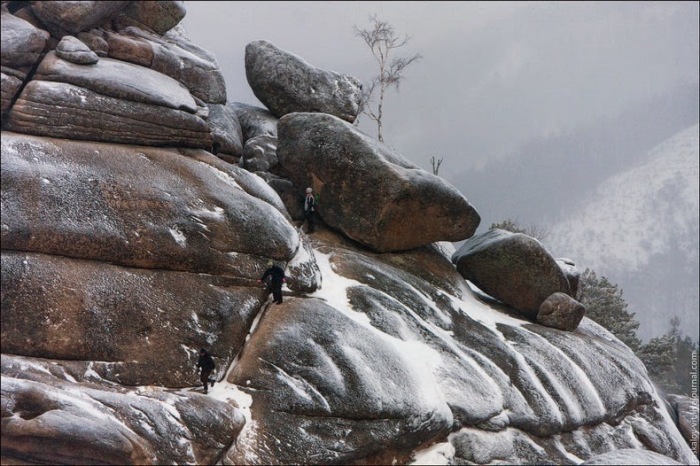 Излюбленное место местных альпинистов. Излюбленное место местных альпинистов.
