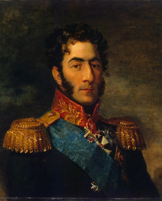 Портрет П. И. Багратиона. Джордж Доу. | Фото: ru.wikipedia.org. Портрет П. И. Багратиона. Джордж Доу. | Фото: ru.wikipedia.org.