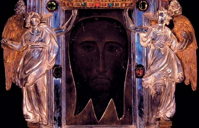 Музеи Ватикана: «Эдесский Мандилион». Музеи Ватикана: «Эдесский Мандилион».