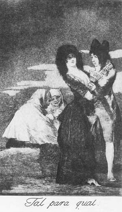 Франсиско Гойя. Один другого стоит.