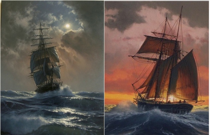 Марины от польского художника Марека Рузик (Marek Ruzyk).