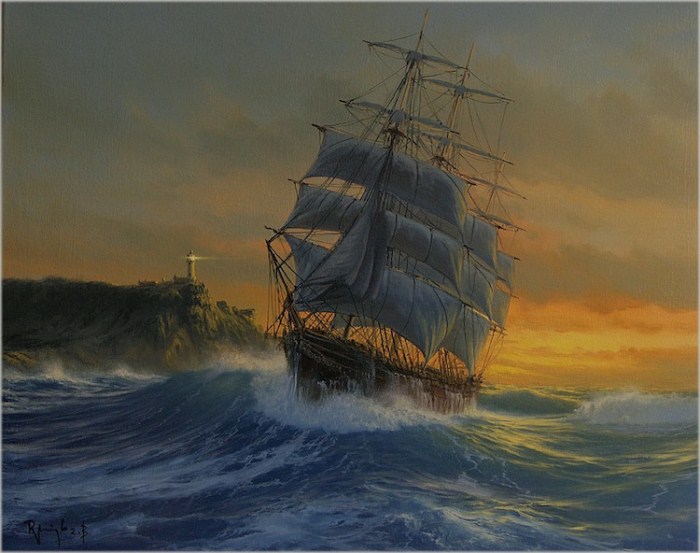 Марины от польского художника Марека Рузик (Marek Ruzyk).