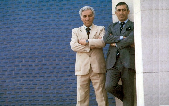 Алексей Экимян с Вахтангом Кикабидзе Алексей Экимян с Вахтангом Кикабидзе