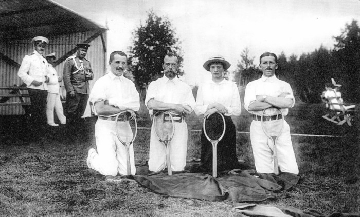 Вылазка на природу в 1913 году. 