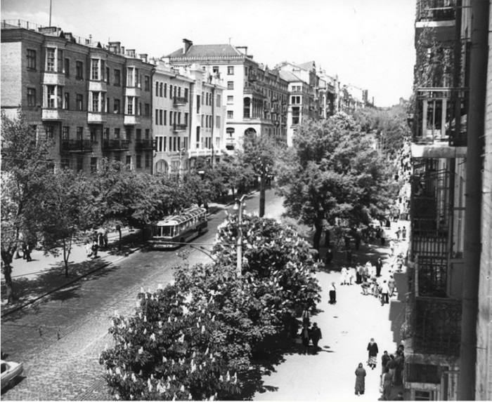  Улица Красноармейская в 1961 году. Фото из Центрального государственного архива кинофотофонодокументов имени Пшеничного.