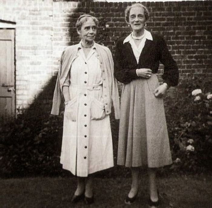 Великая княгиня Ксения Александровна с дочерью, княгиней Ириной Юсуповой, 1957 | Фото: liveinternet.ru