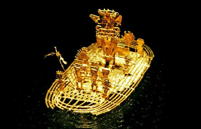 Истоки легенды лежат в ритуалах муиска. Истоки легенды лежат в ритуалах муиска.