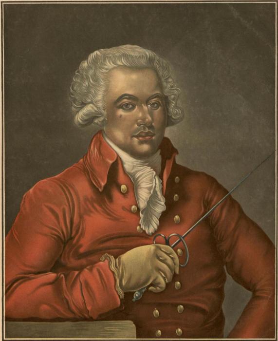 Портрет Жозефа Болонь де Сен-Жоржа. | Фото: commons.wikimedia.org. Портрет Жозефа Болонь де Сен-Жоржа. | Фото: commons.wikimedia.org.