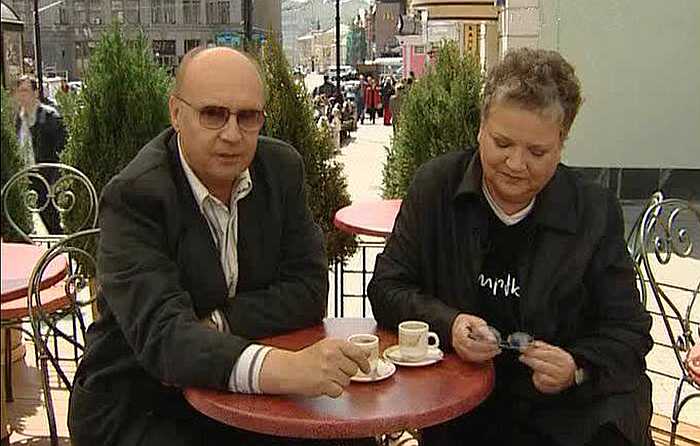 Андрей Мягков и Анастасия Вознесенская. / Фото: www.triinochka.ru Андрей Мягков и Анастасия Вознесенская. / Фото: www.triinochka.ru