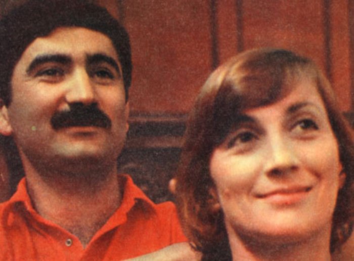 Георгий Шенгелая и Софико Чиаурели, 1974 | Фото: vokrug.tv