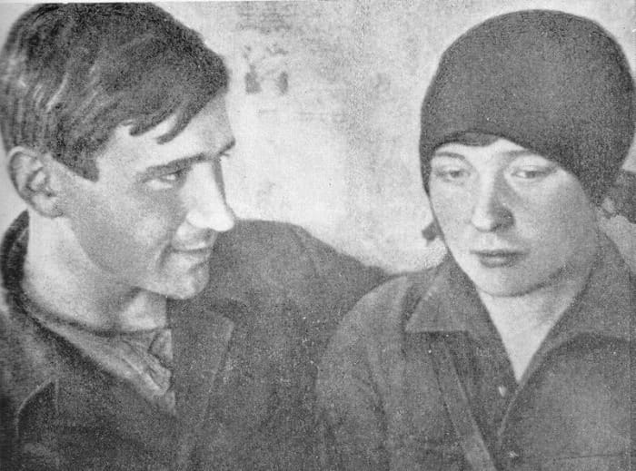 Николай Молчанов и Ольга Берггольц | Фото: liveinternet.ru