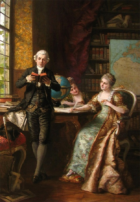 Вольтер и маркиза Эмилия дю Шатле. | Фото: radikal.ru. Вольтер и маркиза Эмилия дю Шатле. | Фото: radikal.ru.