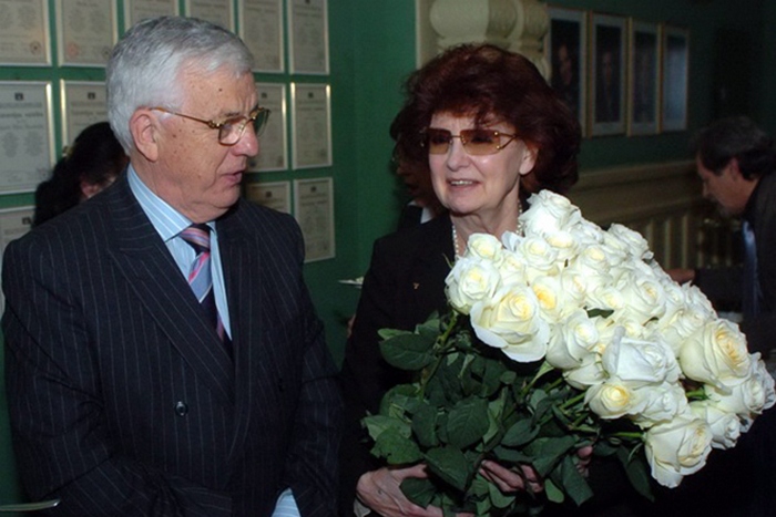 Раймонд Паулс и Светлана Епифанова. Раймонд Паулс и Светлана Епифанова.