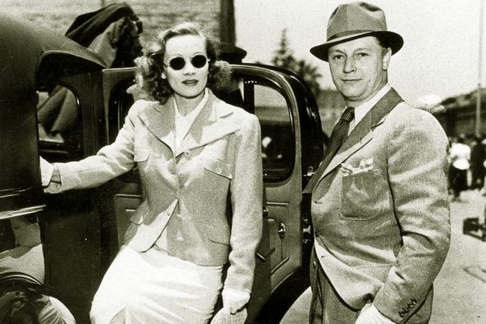 Марлен Дитрих и Рудольф Зибер. 1937 год.