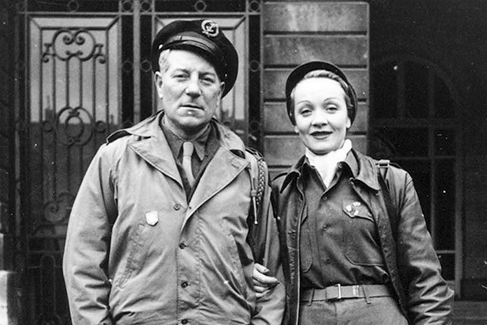 Марлен Дитрих и Жан Габен.