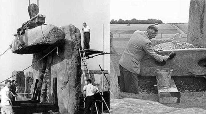 Реконструкция Стоунхенджа. | Фото: kykyryzo.ru. Реконструкция Стоунхенджа. | Фото: kykyryzo.ru.