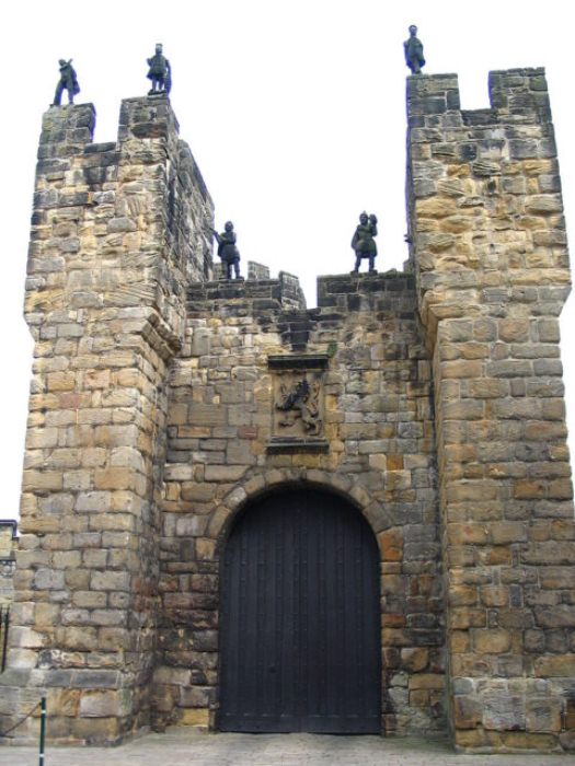 Ворота в замок. Ворота в замок.