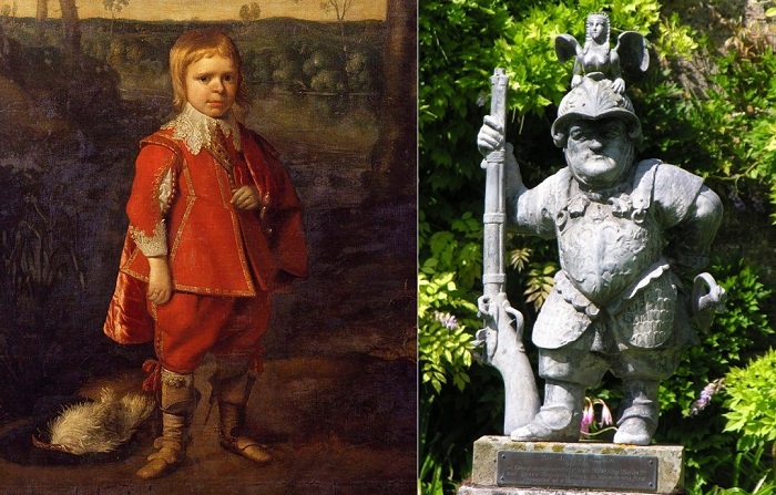 Джеффри Хадсон - придворный карлик английской королевы Генриетты Марии. Джеффри Хадсон - придворный карлик английской королевы Генриетты Марии.