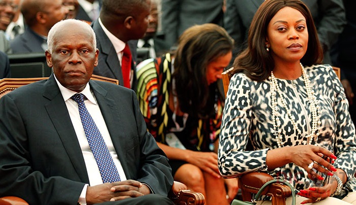 Президент Анголы Жозе Эдуарду и его жена Ана Паула душ Сантуш. | Фото: dictat.net. Президент Анголы Жозе Эдуарду и его жена Ана Паула душ Сантуш. | Фото: dictat.net.