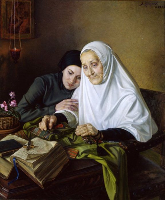 За Веру и Отечество. Картина художника А.М.Шилова. Фото: newphoenix.ru За Веру и Отечество. Картина художника А.М.Шилова. Фото: newphoenix.ru