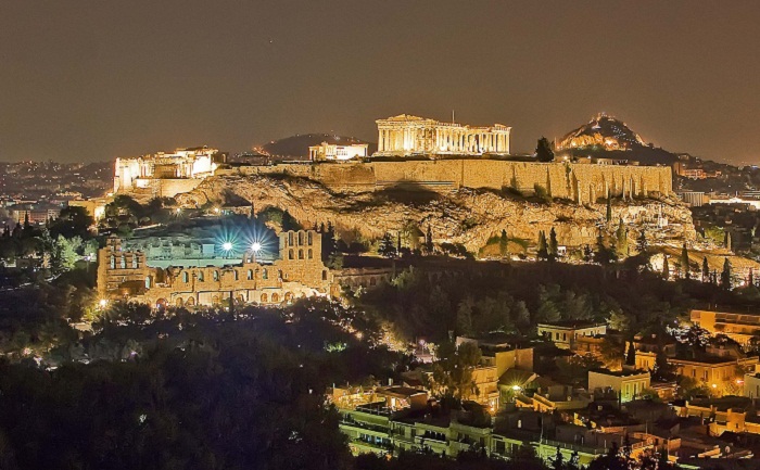 Ночной Акрополь Ночной Акрополь