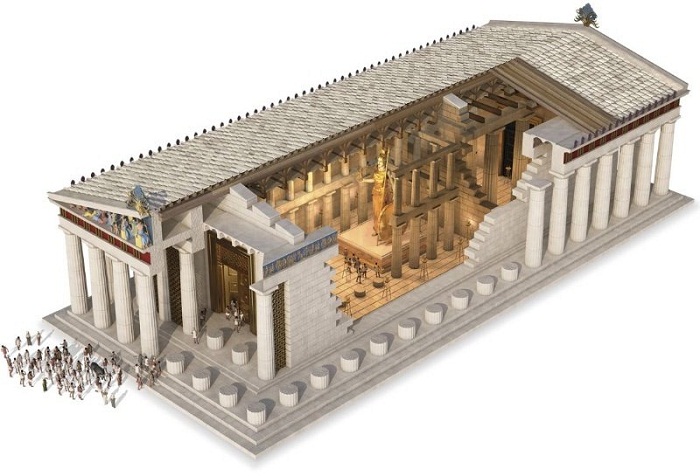 Парфенон. Реконструкция Парфенон. Реконструкция