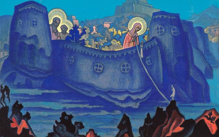 «Madonna Laboris». 1931г. Н.Рерих «Madonna Laboris». 1931г. Н.Рерих