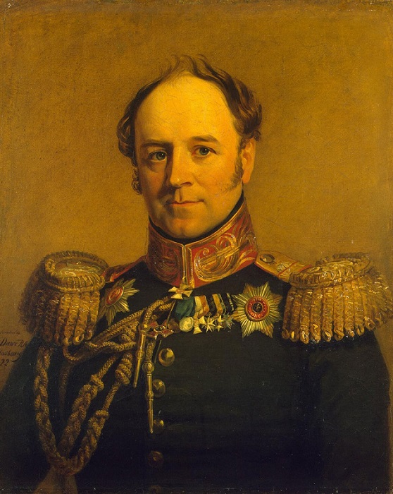 Портрет Александра Христофоровича Бенкендорфа работы Джорджа Доу. | Фото: territaland.ru. Портрет Александра Христофоровича Бенкендорфа работы Джорджа Доу. | Фото: territaland.ru.