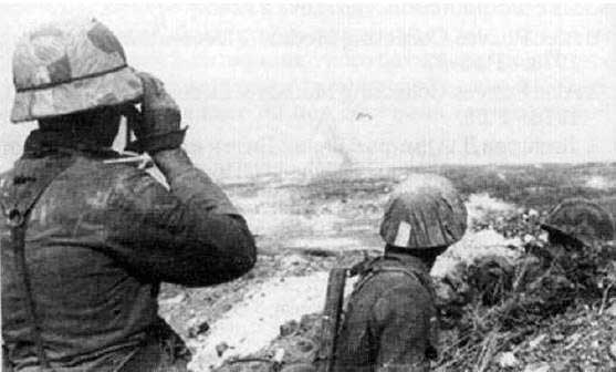 Немецкие войска на подступах Балаклавы, осень. l94l г